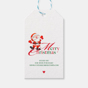 Frohe Weihnachten Danke für den einfachen Kauf Geschenkanhänger