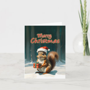 frohe Weihnachten Dankeskarte