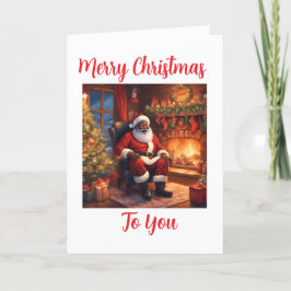 Frohe Weihnachten Dankeskarte