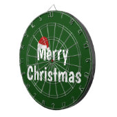 Frohe Weihnachten Dartscheibe (Vorderseite rechts)