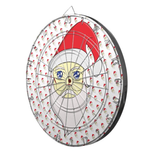 Frohe Weihnachten Dartscheibe (Vorderseite rechts)