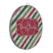 Frohe Weihnachten Dartscheibe (Vorderseite Links)