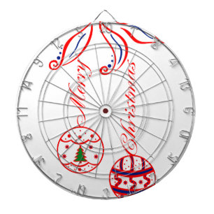 Frohe Weihnachten Dartscheibe