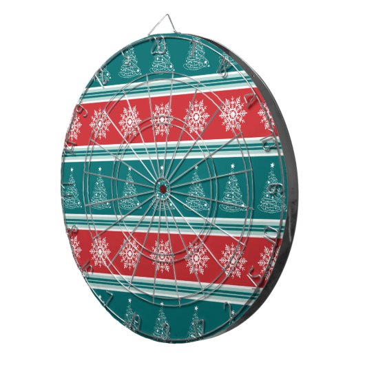 Frohe Weihnachten Dartscheibe (Vorderseite rechts)