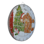 Frohe Weihnachten Dartscheibe (Vorderseite Links)