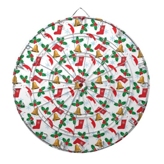 Frohe Weihnachten Dartscheibe (vorne)