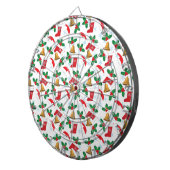 Frohe Weihnachten Dartscheibe (Vorderseite rechts)