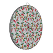 Frohe Weihnachten Dartscheibe (Vorderseite Links)