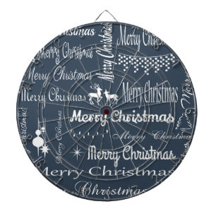 Frohe Weihnachten Dartscheibe