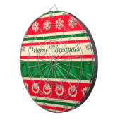 Frohe Weihnachten Dartscheibe (Vorderseite rechts)