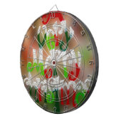 Frohe Weihnachten Dartscheibe (Vorderseite rechts)