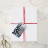 Frohe Weihnachten! 'Das ist die Jahreszeit!' Geschenkanhänger (Mit Garn)