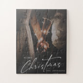 Frohe Weihnachten Das Johnsons-Puzzle Puzzle (Vertikal)