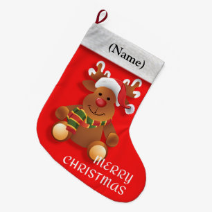 Frohe Weihnachten das rote Nasenren, Großer Weihnachtsstrumpf