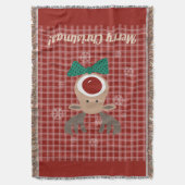 Frohe Weihnachten! Decke (Vorderseite Vertikal)