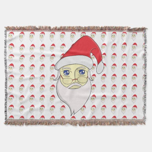Frohe Weihnachten Decke (Vorderseite)
