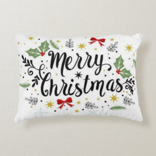 Frohe Weihnachten Dekokissen