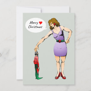 Frohe Weihnachten dem kleinen Elf