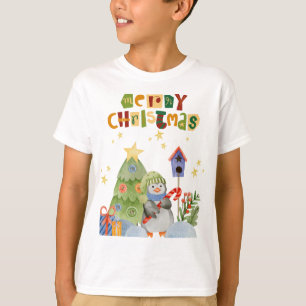 Frohe Weihnachten Der Weihnachtsmann sagt frohe T-Shirt