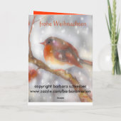 frohe weihnachten deutsche frohe Weihnachten (Rückseite)