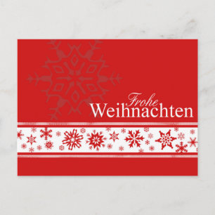 Frohe Weihnachten Deutsche Weihnachtskarte