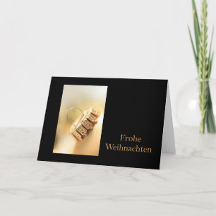 Frohe Weihnachten Deutsche Weihnachtskarte