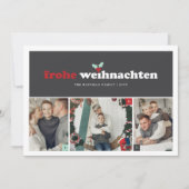 'Frohe Weihnachten' Deutsches Frohe Weihnachten 3- (Vorderseite)