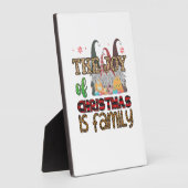 Frohe Weihnachten die Freude an Weihnachten ist Fa Fotoplatte (Seite)