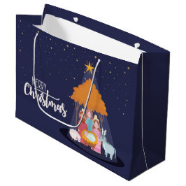 Frohe Weihnachten Die Geburt Christi Große Geschenktüte
