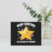 FROHE WEIHNACHTEN - DIE SAISON DES WUNDERS Stern (Stehend Vorderseite)