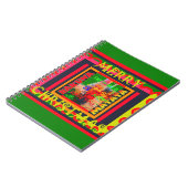 Frohe Weihnachten Die Welt um mich ist froh, zu ha Notizblock (Linke Seite)