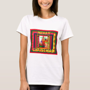 Frohe Weihnachten Die Welt um mich ist froh, zu ha T-Shirt