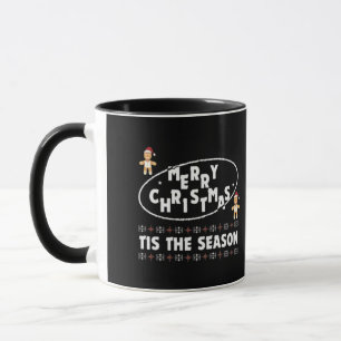 "Frohe Weihnachten "Dies ist das Jahresfest-Design Tasse