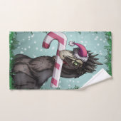 Frohe Weihnachten Dinosaur Badhandtuch Set (Handtuch)