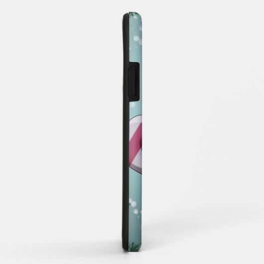 Frohe Weihnachten Dinosaur Case-Mate iPhone Hülle (Hinten/Rechts)