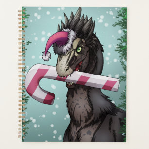 Frohe Weihnachten Dinosaur Planer
