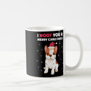 Frohe Weihnachten dir Französische Bulldogge Hunde Kaffeetasse