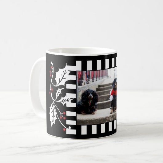 Frohe Weihnachten - DIY Foto Kaffeetasse (Vorderseite Links)