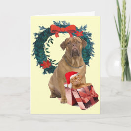 Frohe Weihnachten Dogue De Bordeaux