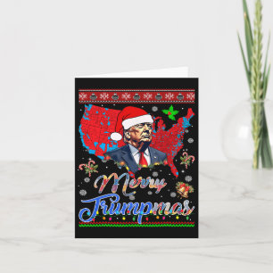 Frohe Weihnachten Donald Trump WeihnachtsWeihnacht Karte