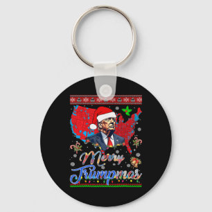 Frohe Weihnachten Donald Trump WeihnachtsWeihnacht Schlüsselanhänger