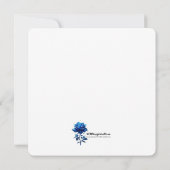 Frohe Weihnachten Doodle Art Celebration Einladung (Rückseite)