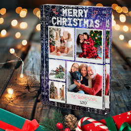 Frohe Weihnachten Doodle Starry Night 5 Foto Famil