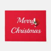 Frohe Weihnachten Doormat Fußmatte (Vorderseite)