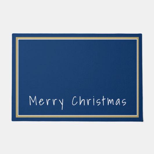 Frohe Weihnachten Doormat Fußmatte (Vorderseite)