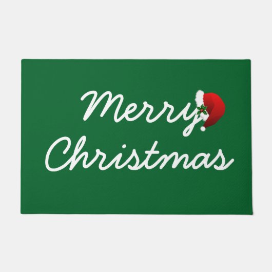 Frohe Weihnachten Doormat Fußmatte (Vorderseite)