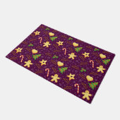 Frohe Weihnachten Doormat Fußmatte (Schrägansicht)