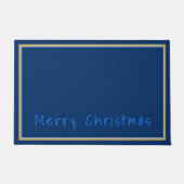 Frohe Weihnachten Doormat Fußmatte (Vorderseite)