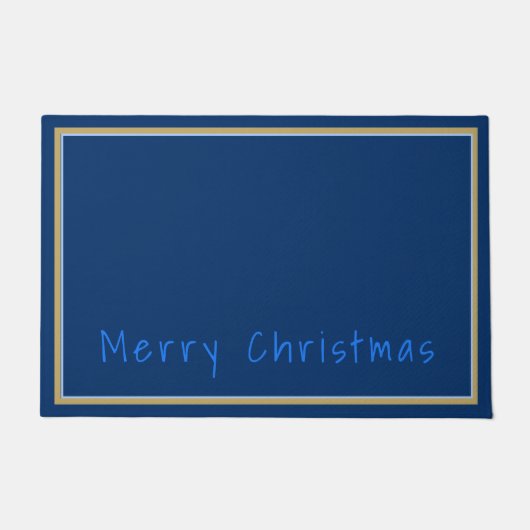Frohe Weihnachten Doormat Fußmatte (Vorderseite)