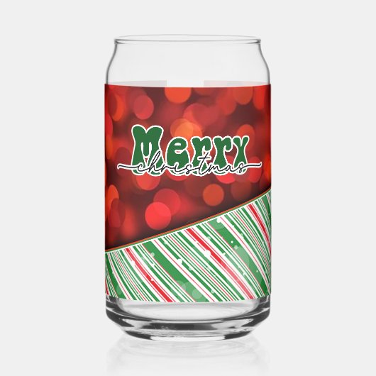 Frohe Weihnachten Dosenglas (Links)